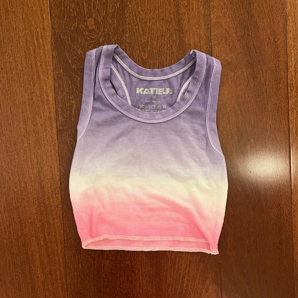 Katie J NYC dip dye tank
